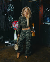 Load image into Gallery viewer, Faux Fur Zip-Up Hoodie