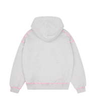 Load image into Gallery viewer, Star Logo Coverstitch Zip-up Hoodie