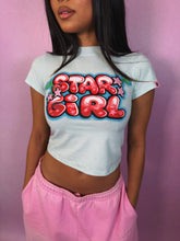 Load image into Gallery viewer, Stargirl Tee - Aqua Blue