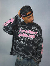 Load image into Gallery viewer, Star Camo Waffle Long Sleeve