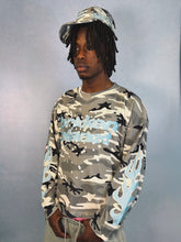 Load image into Gallery viewer, Star Camo Waffle Long Sleeve