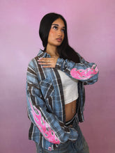 Load image into Gallery viewer, Distressed Flannel Shirt