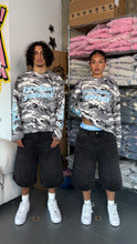 Load image into Gallery viewer, Star Camo Waffle Long Sleeve
