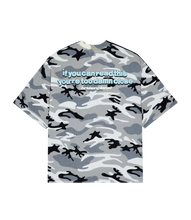 Load image into Gallery viewer, Don't Ask Me Split Camo T-shirt