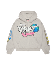 Load image into Gallery viewer, The Planet Is Yours Zip-Up Hoodie