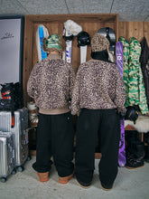 Load image into Gallery viewer, Star Cheetah Knit Zip-Up
