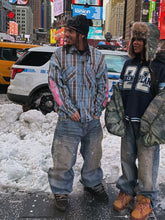 Load image into Gallery viewer, Double-Knee Denim Jeans
