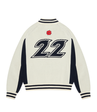 Load image into Gallery viewer, Racer Knit Zip-Up
