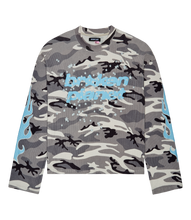 Load image into Gallery viewer, Star Camo Waffle Long Sleeve
