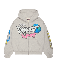 Load image into Gallery viewer, The Planet Is Yours Zip-Up Hoodie
