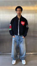 Load image into Gallery viewer, Wide-Leg Denim Jeans

