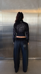 Star Girl Velour Track Jacket