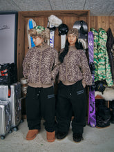 Load image into Gallery viewer, Star Cheetah Knit Zip-Up
