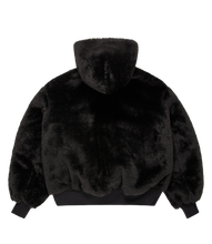 Load image into Gallery viewer, Reversible Snow Camo Fur Bomber Jacket
