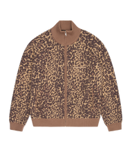 Load image into Gallery viewer, Star Cheetah Knit Zip-Up
